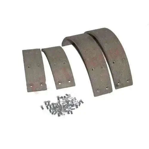 8'' brake shoe pad lining kit for Willys Jeeps and tractors with rivets