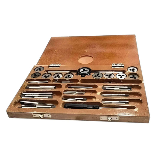 BA Tap and Die Set 0 to 10 BA II in Wooden Box by StellerGear