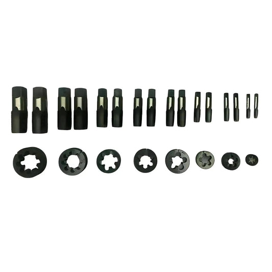 British Standard Pipe Tap & Die Set 1/8" to 1" BSP - Durable HSS