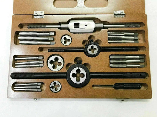 British Whitworth Tap Die Set Kit for Precision Threads 1/4" to 1/2" from StellerGear