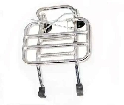 Chrome front rack carrier for Vespa PX, LML Star, Speedy Stella scooter