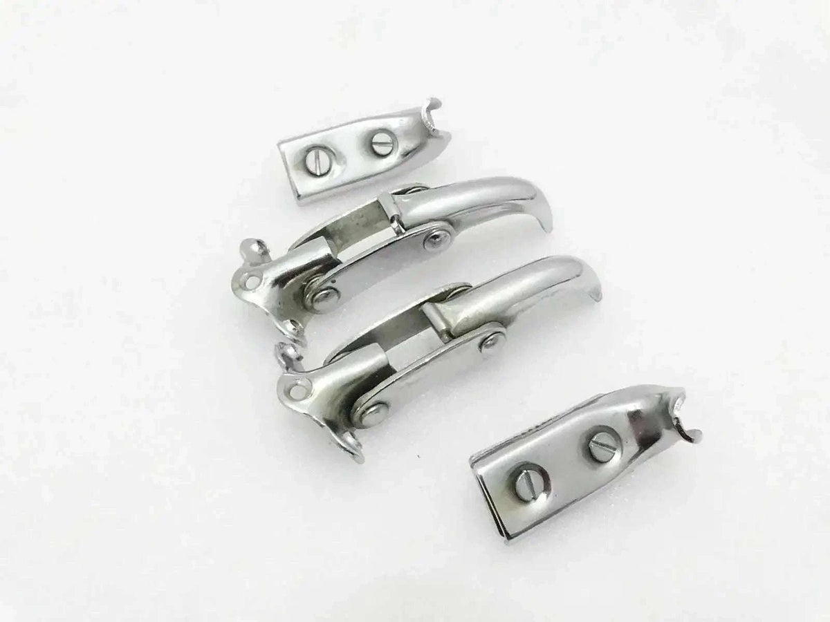 Chromed windshield interior latch kit for Willys Jeep, durable and reliable automotive part