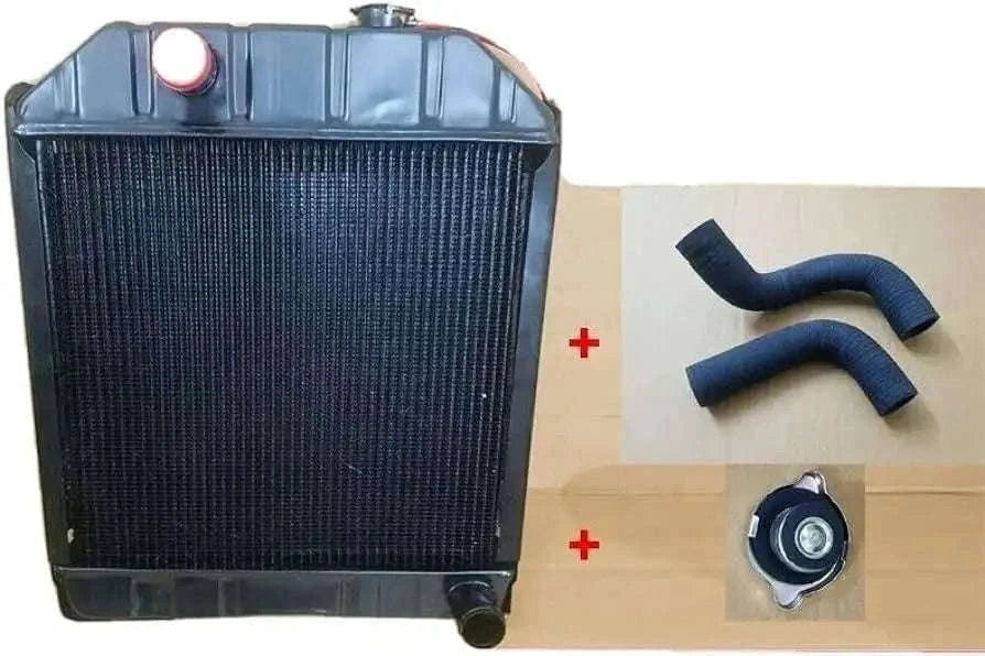 Copper Fin 4 Row Radiator for Ford 2000 2600 3000 3600 - StellerGear