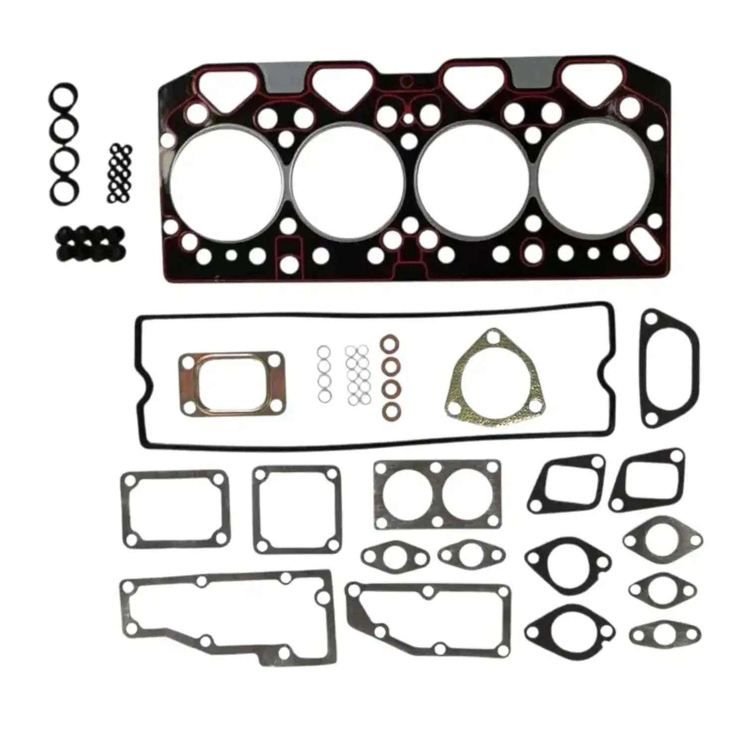 Cylinder Head Gasket Set Fit for JCB 2CX 3CX 4CX 3C 4C JS130 JS145 ,Perkins 1004 - StellerGear