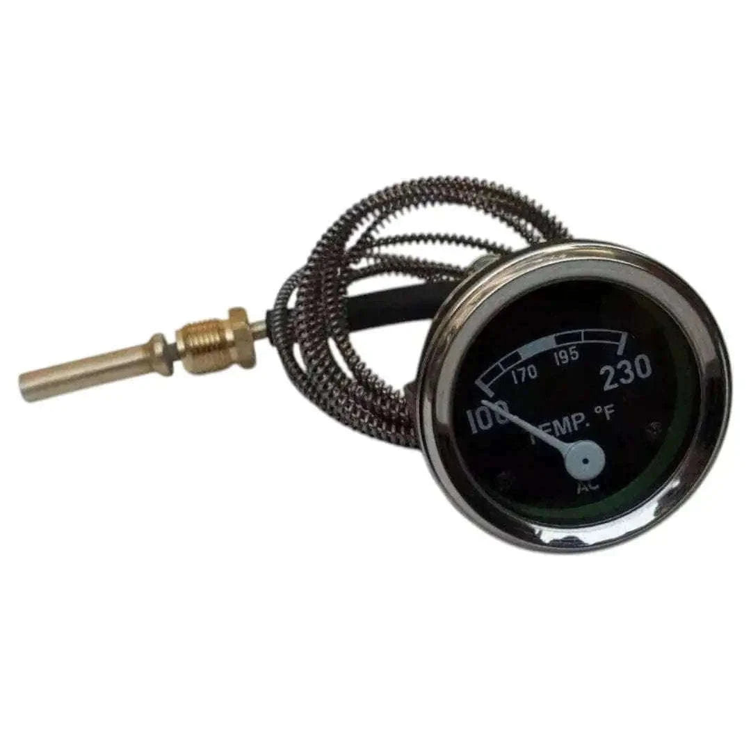 David Brown tractor mechanical water temperature gauge for engine monitoring.