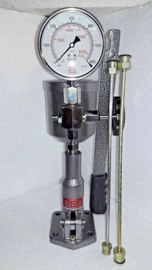 DIESEL INJECTOR NOZZLE TESTER S STEEL GAUGE 600 KG 8500 PSI - StellerGear