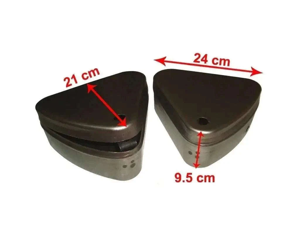 Flat Lids Style Tool, durable metal, 24cm x 21cm x 9.5cm, perfect for vehicle parts and accessories