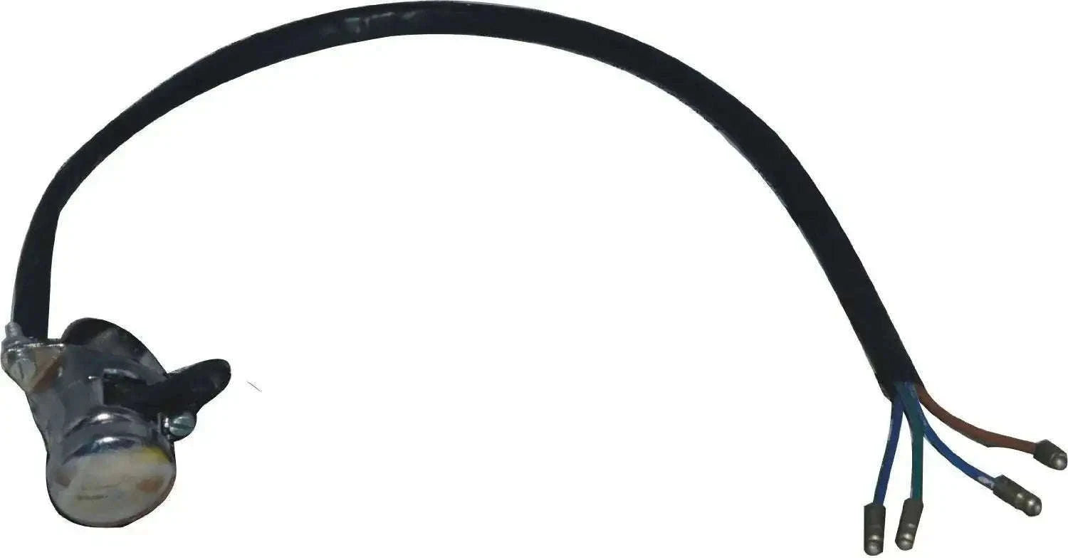 Dipper switch for vehicles, metal with a durable black wire, used for controlling headlights