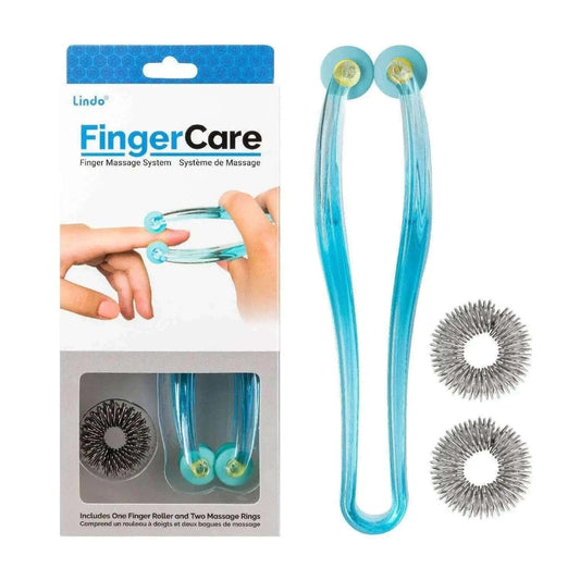 Finger Roller & Accupressure Ring Massager Set by StellerGear
