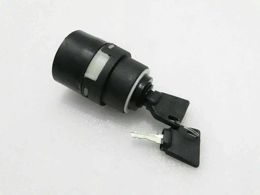 JCB 3CX ignition switch with two keys, essential for reliable equipment operation.