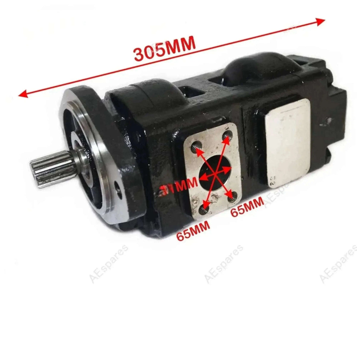 Fit For Jcb Backhoe Main Hydraulic Twin Pump 29/23 CC/Rev (Part No. 20/925586) - StellerGear