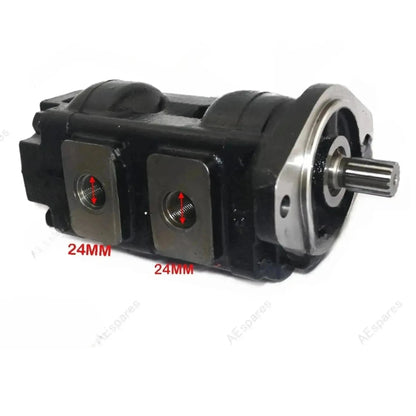 Fit For Jcb Backhoe Main Hydraulic Twin Pump 29/23 CC/Rev (Part No. 20/925586) - StellerGear