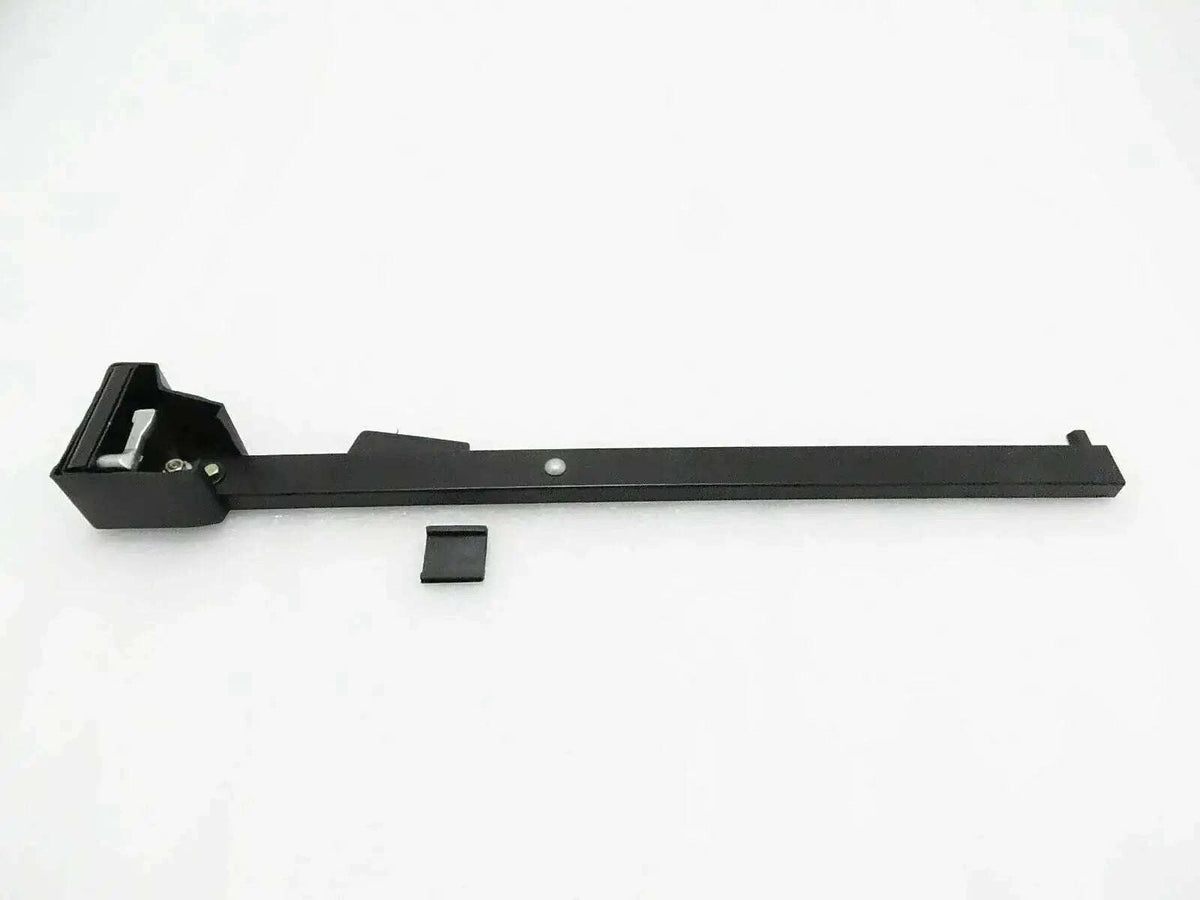 Right-side door lock latch assembly, black metal bracket and sliding tongue
