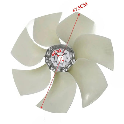 Fit For JCB Radiator Cooling Fan for Skid Loader Robot 1110 – Part No. 30/926733 - StellerGear