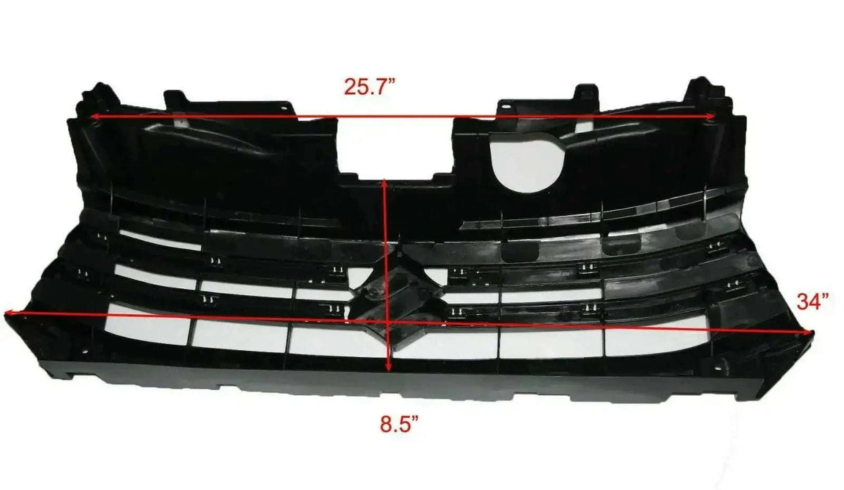 Suzuki Celerio front radiator grille panel, durable plastic for optimal fit