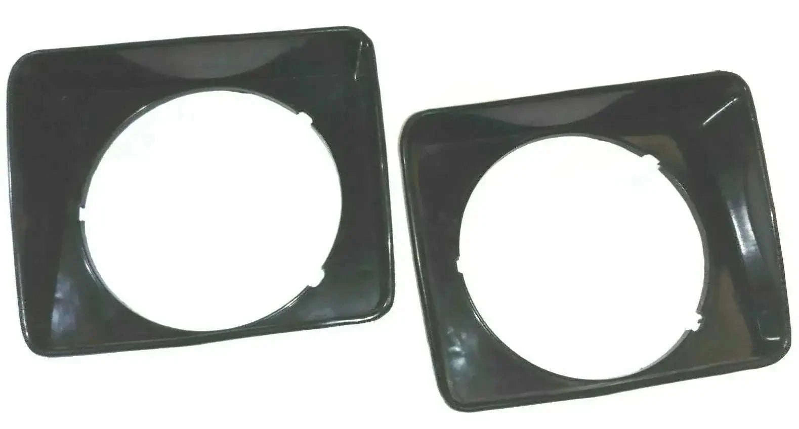 Suzuki Samurai Jimny Sj410 Headlamp Bezel Set in Black Plastic