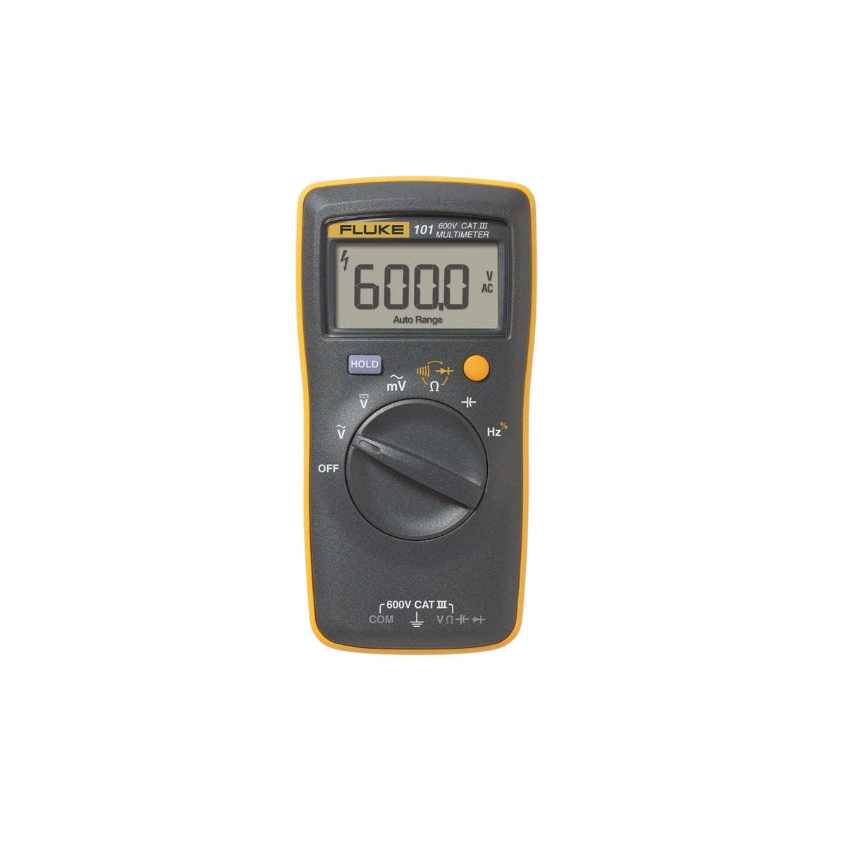Fluke 101 Digital Multimeter 6000 Counts Volt Meter IP40 AC/DC Volt StellerGear