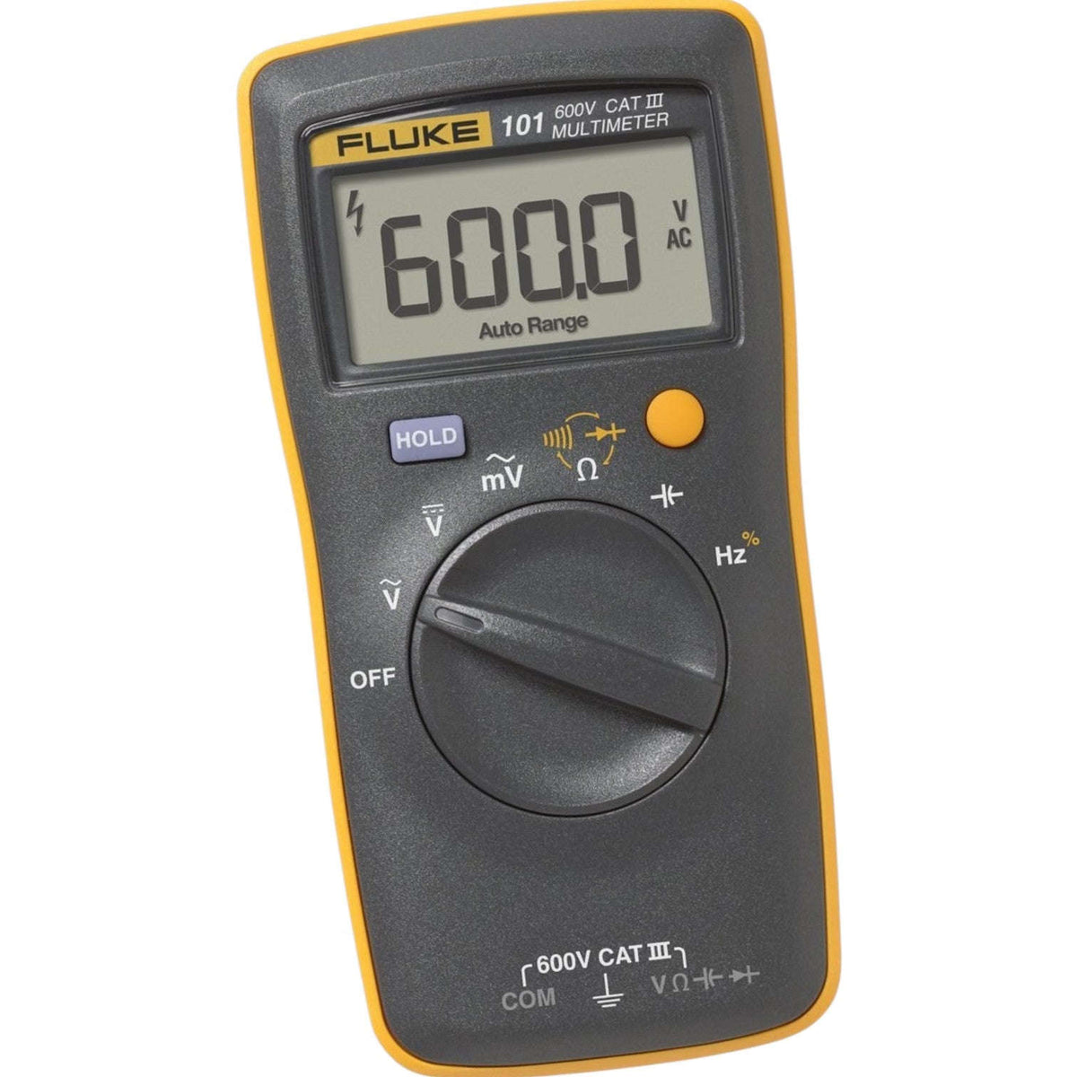 Fluke 101 Digital Multimeter 6000 Counts Volt Meter IP40 AC/DC Volt StellerGear