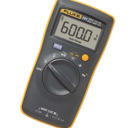 Fluke 101 Digital Multimeter 6000 Counts Volt Meter IP40 AC/DC Volt StellerGear