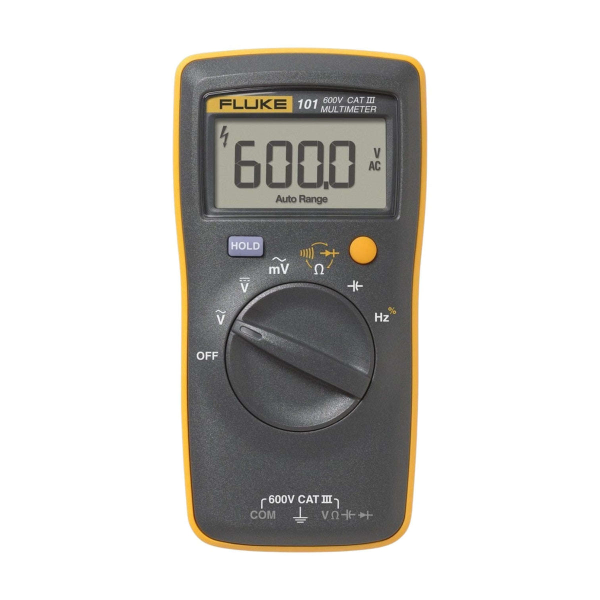 Fluke 101 Digital Multimeter 6000 Counts Volt Meter IP40 AC/DC Volt StellerGear