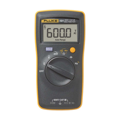 Fluke 101 Digital Multimeter 6000 Counts Volt Meter IP40 AC/DC Volt StellerGear