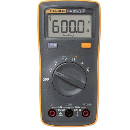 Fluke 106 Palm-sized Digital Multimeter Voltmeter 6000 Counts AC/DC Current StellerGear
