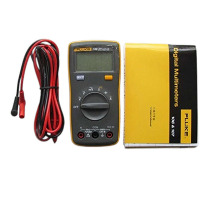 Fluke 106 Palm-sized Digital Multimeter Voltmeter 6000 Counts AC/DC Current StellerGear