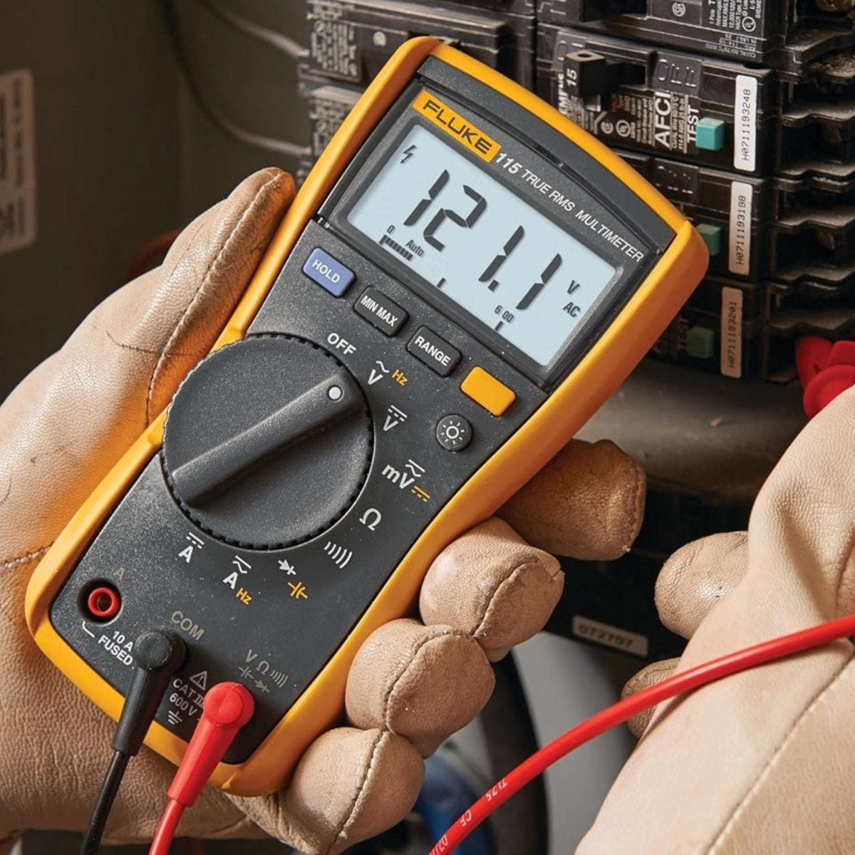 Fluke 115 True Rms Digital Multimeter, Battery Powered StellerGear