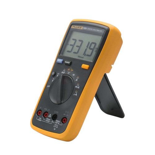 Fluke 15B+ Digital Multimeter 4000 Counts High Voltage Capability LCD Display StellerGear