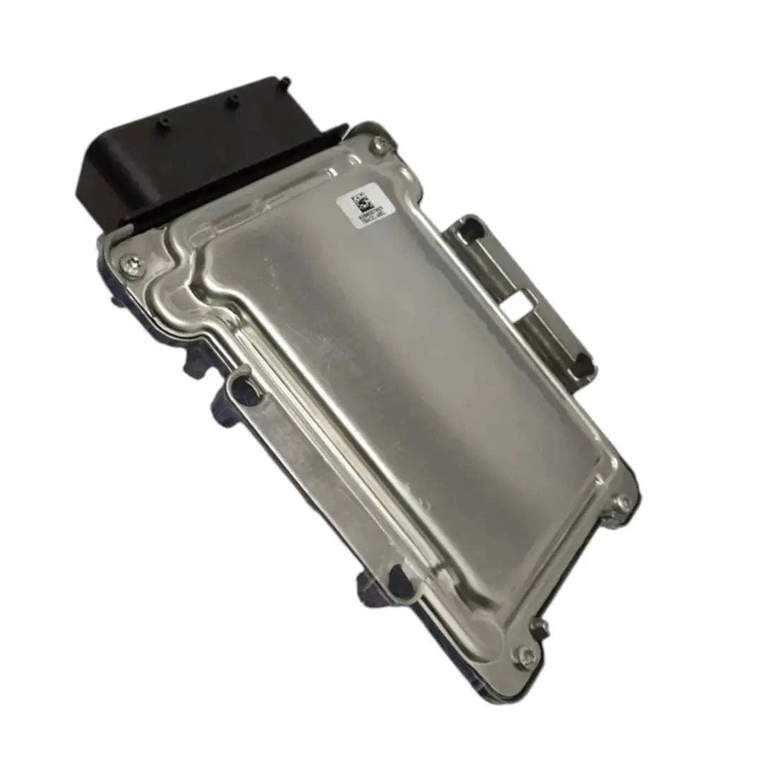 ECU engine management system, aluminum casing, designed for efficient engine performance and control.