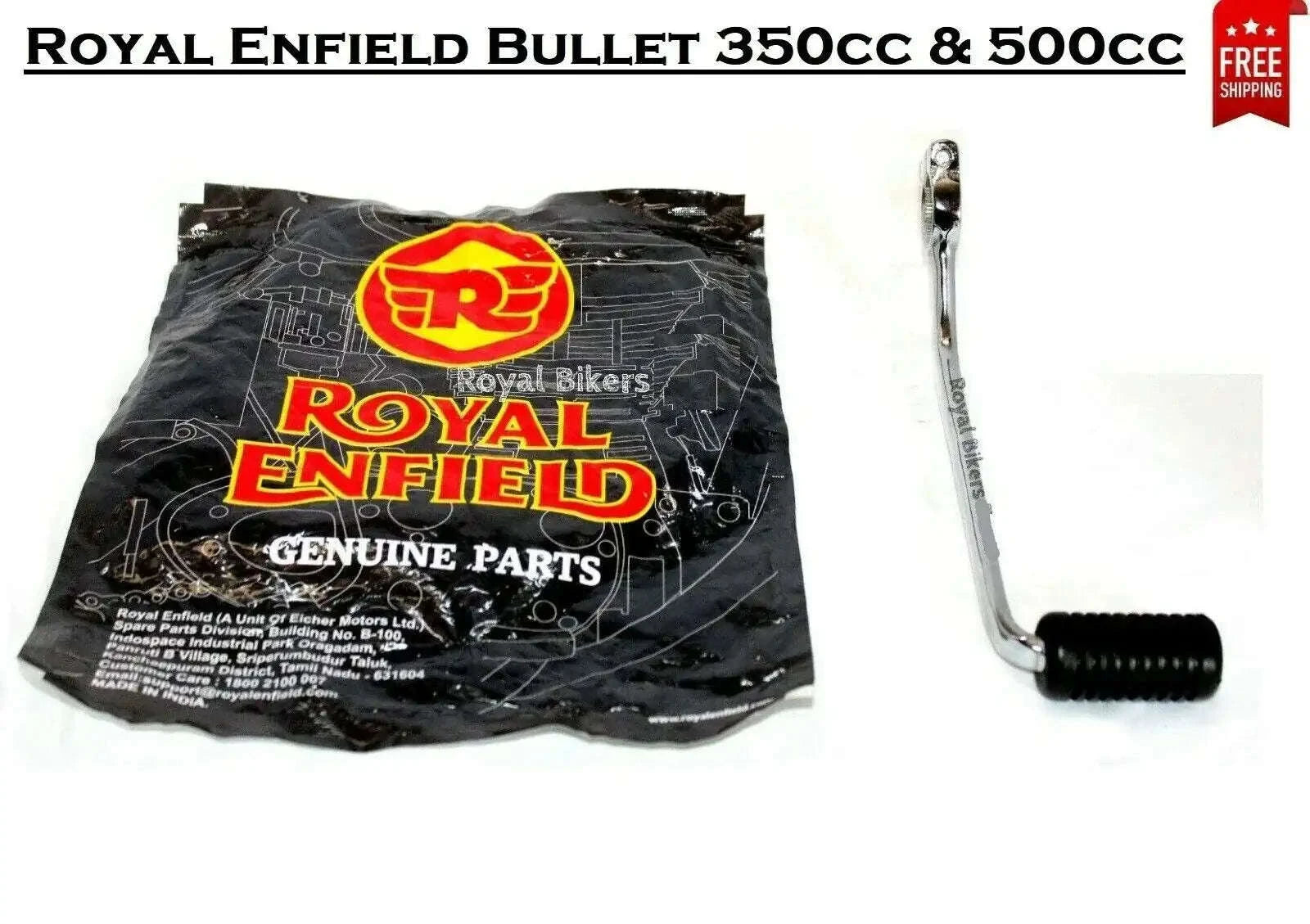 FOR ROYAL ENFIELD BULLET FOOT CHANGE GEAR LEVER ASSY 143745/2 - StellerGear