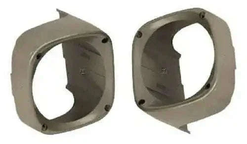 Headlight cowl cover for Massey Ferguson 135 tractor, beige plastic