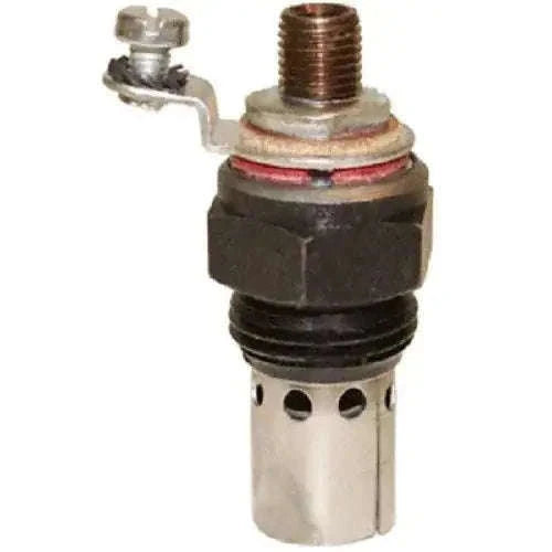Heater plug screw connector for tractors with threaded terminal