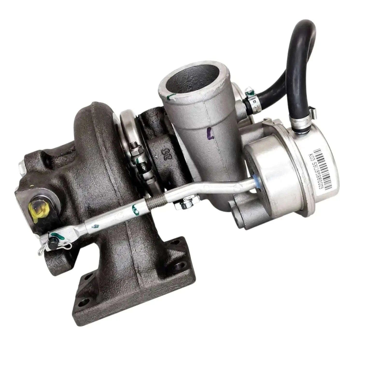 Turbocharger for Mahindra Tractor, enhances engine performance and fuel economy.