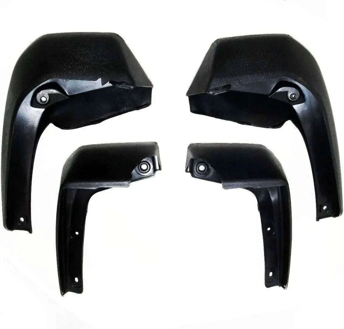 For Mud Flaps Mudguard Splash Guards Cut Type Black Plastic For Honda Jazz StellerGear