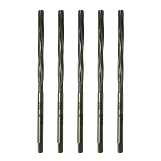 HSS Parallel Shank Reamers Set Of 5 Pcs - 1/4" - 9/32" - 5/16" - 11/32" - 3/8" - StellerGear