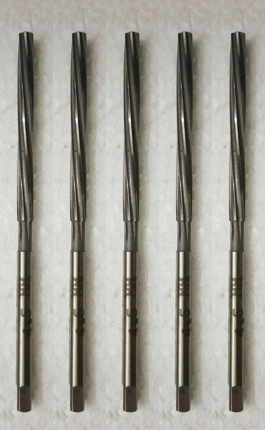 HSS Valve Stem Guide Reamers Set of 5 Pcs - 4.5mm - 5mm - 5.5mm - 6mm - 7mm - StellerGear