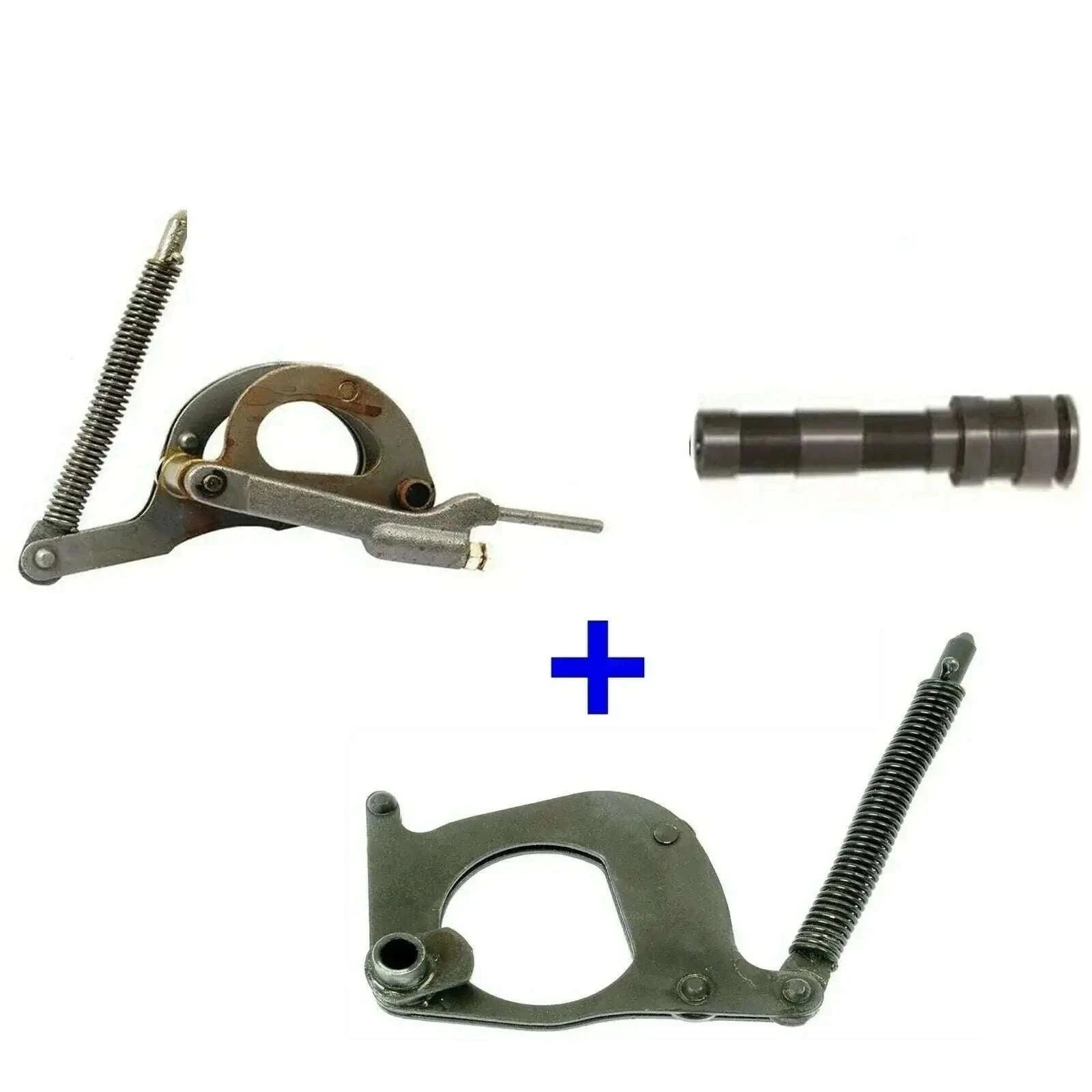 Hydraulic lift draft and position control link assembly for Massey Ferguson Mf-135 and Mf-165