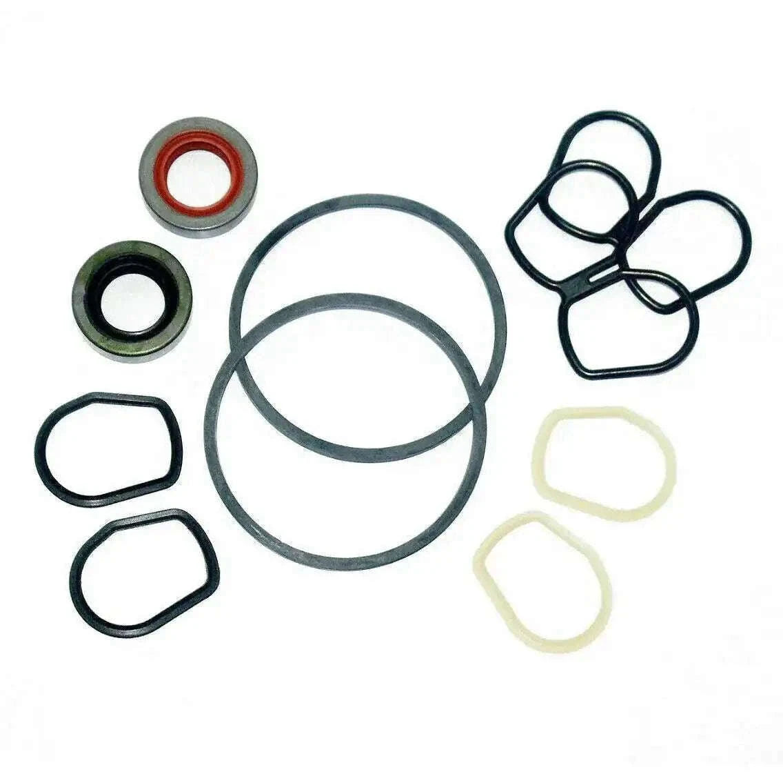Hydraulic pump repair seal kit for Mahindra vehicles with rubber seals and gaskets