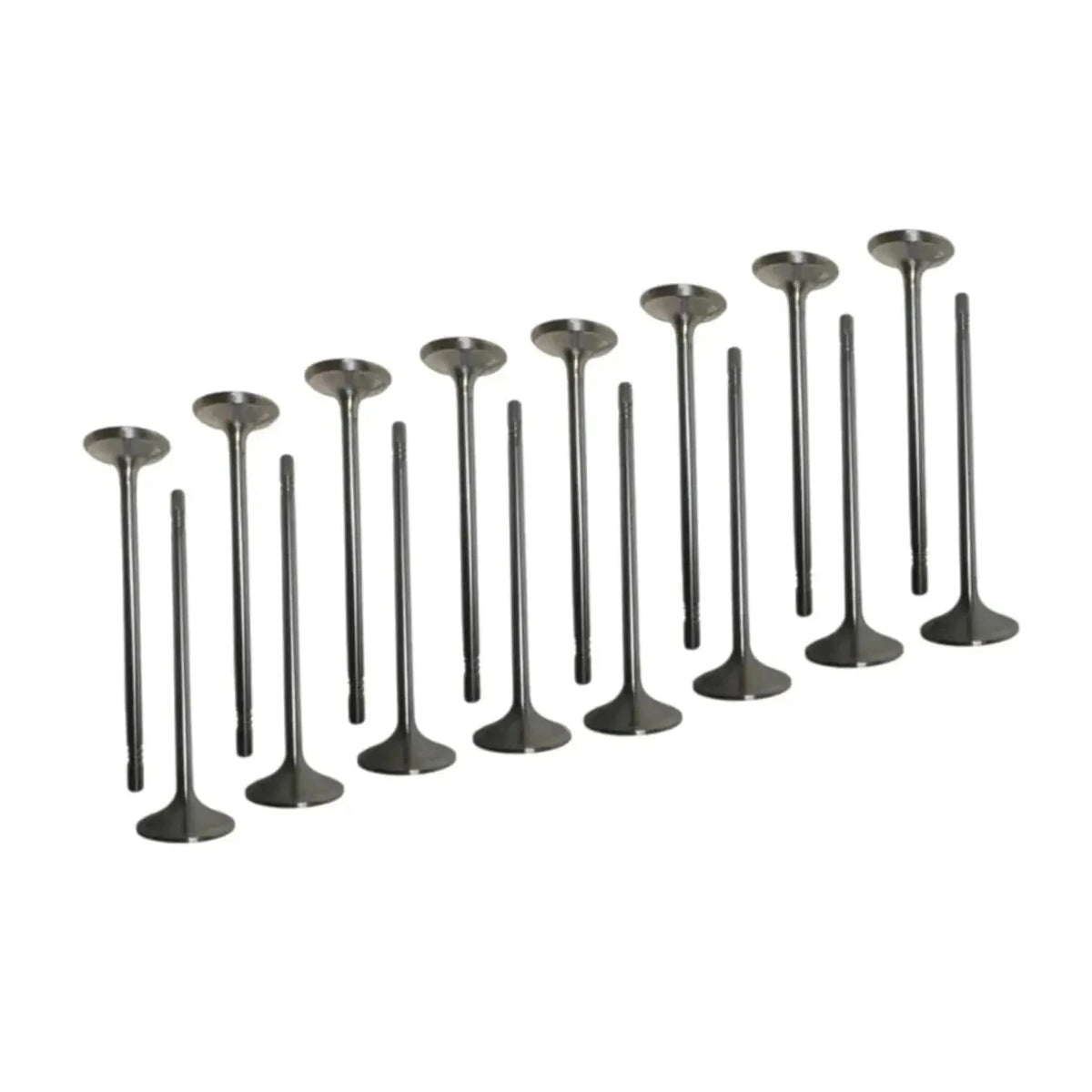 Inlet & Exhaust Valve Set 16pc For JCB 444 Diesel Max 3CX 4CX JS145 JS160 930 - StellerGear