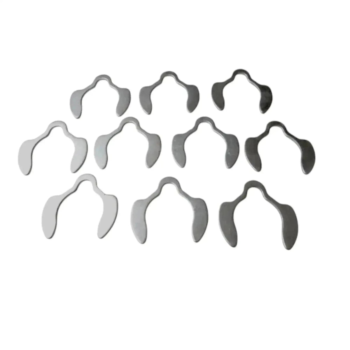 10-pack JCB backhoe ring clip 823-00334, durable steel clips for secure attachment