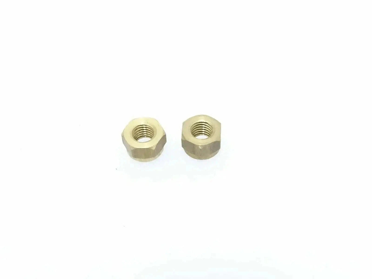 LAMBRETTA GP, LI, SX, TV brass exhaust nuts - StellerGear