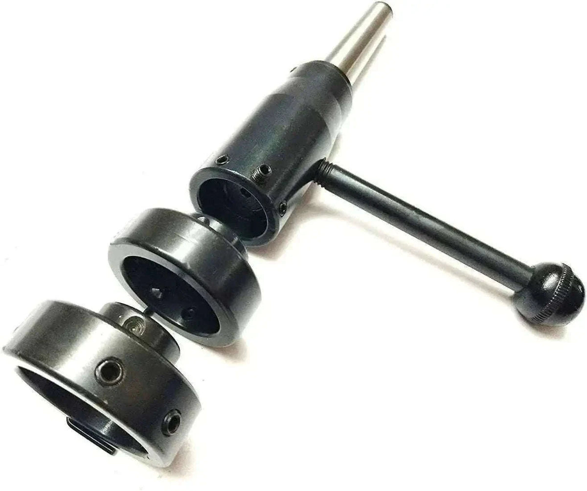 Lathe Tailstock Floating Die Holder Set MT3 for Threading - StellerGear