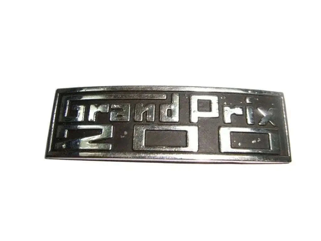 Leg Shield Badge Alloy for Lambretta Grand Prix 200 Models - StellerGear