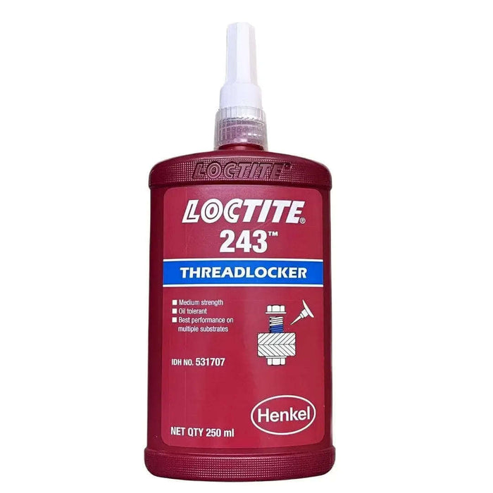 LOCTITE 243 - 250ml Medium Strength Oil Tolerant Threadlocker