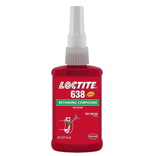 Loctite 638 Retaining Compound Metal Adhesive Retainer Glue - StellerGear