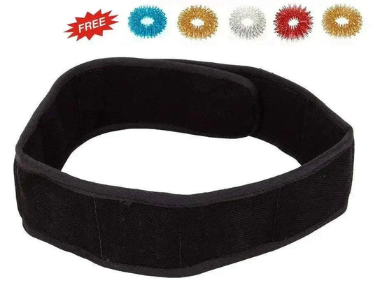 Magnetic Pyramid Acupressure Energy Head Belt for Migraine Relief