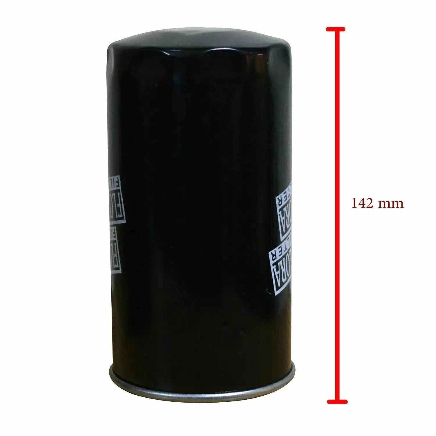 Massey Ferguson 135 diesel oil filter, black cylindrical canister