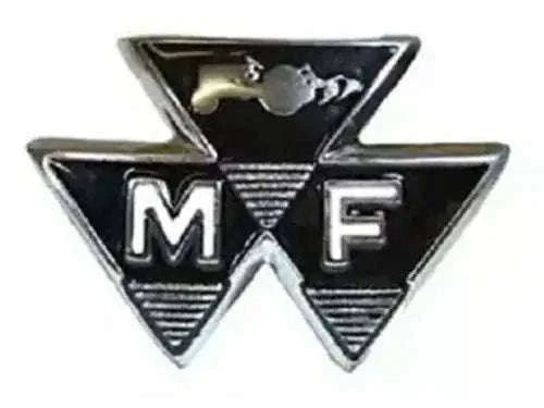 Front black motif badge for Massey Ferguson 35 tractor