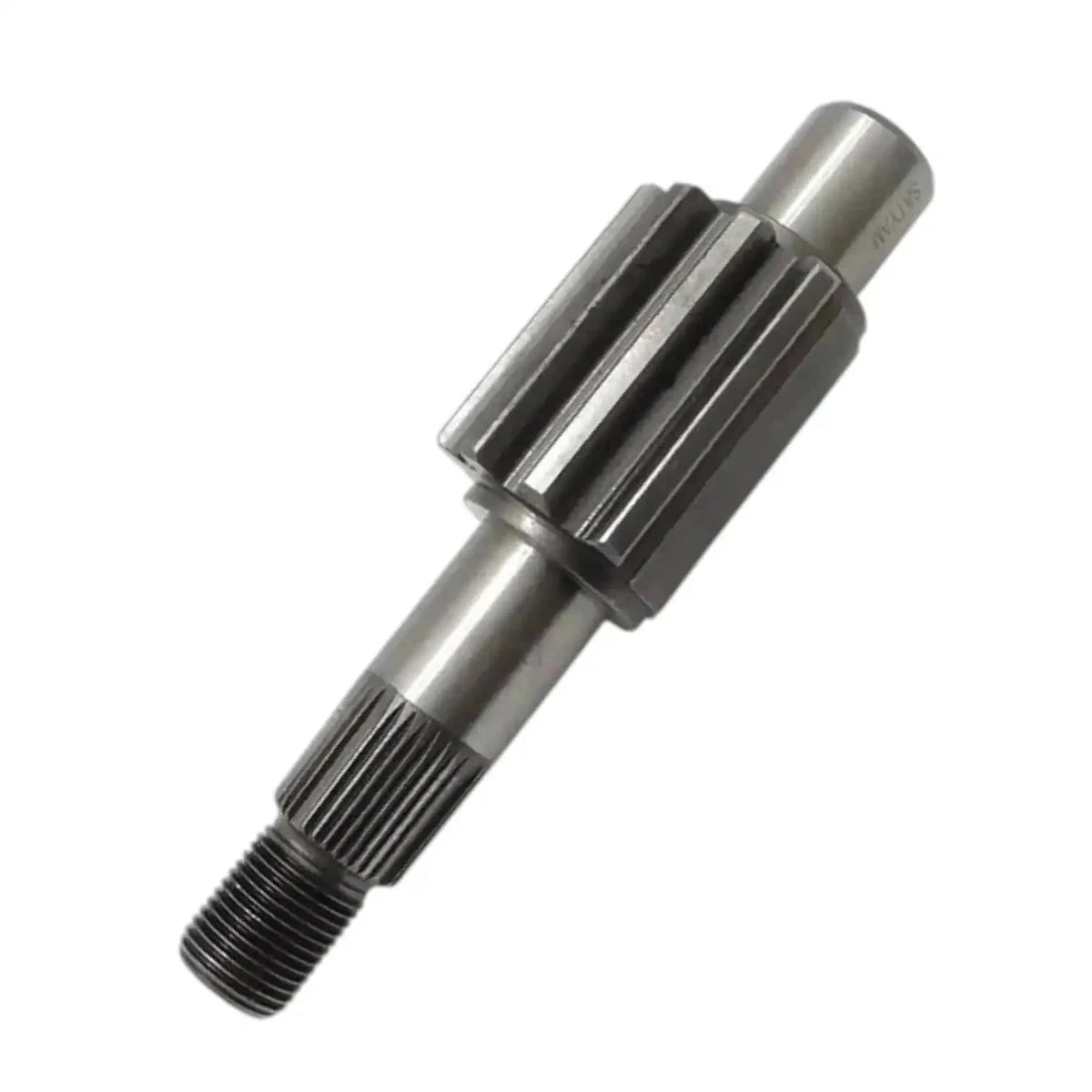 Massey Ferguson steering rocker secondary with black ridged band and threaded end